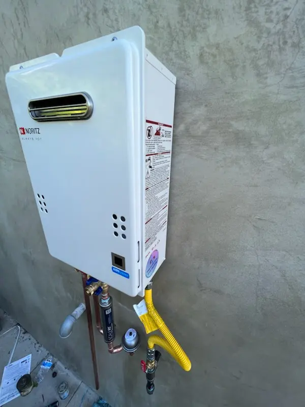 Tankless water heater installation for Lakeland homes